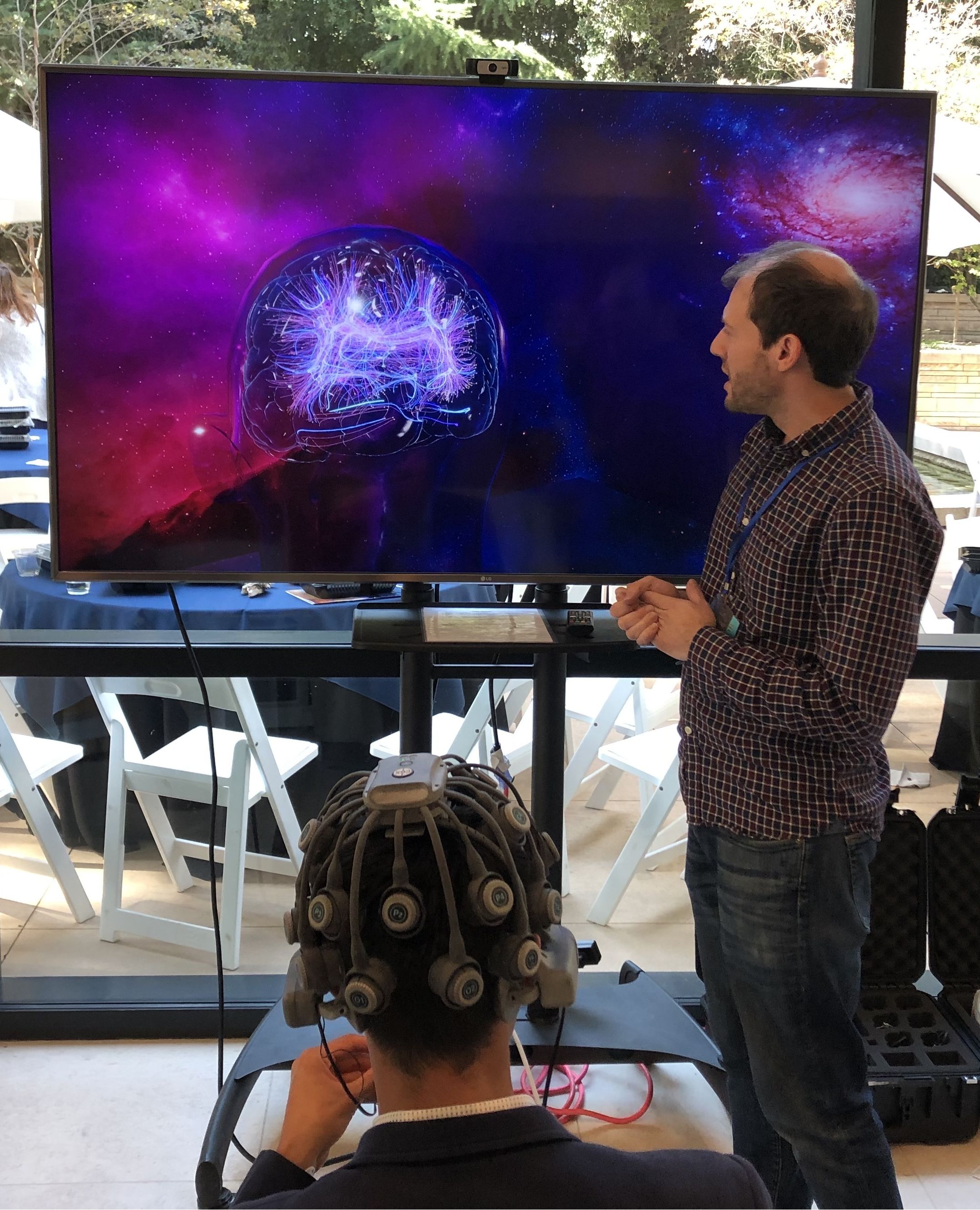 Brain fly-through Avatar Experience at the Brainmind Summit (Stanford)