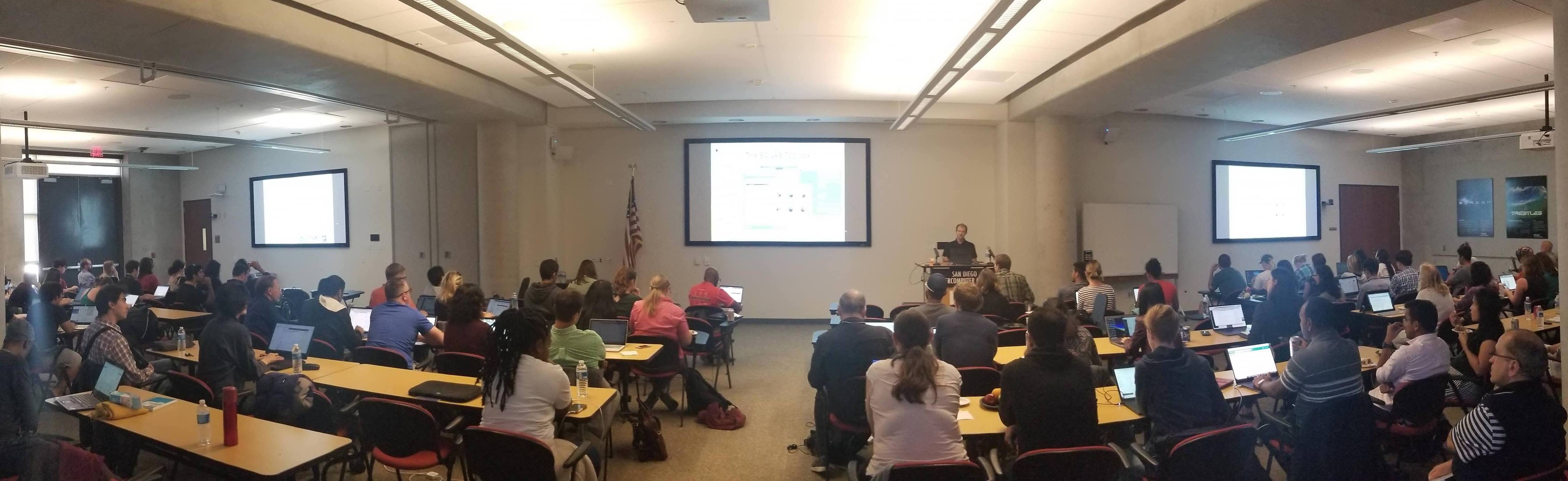 Presenting & hosting workshops at the EEGLAB 2018 Workshop held at UCSD